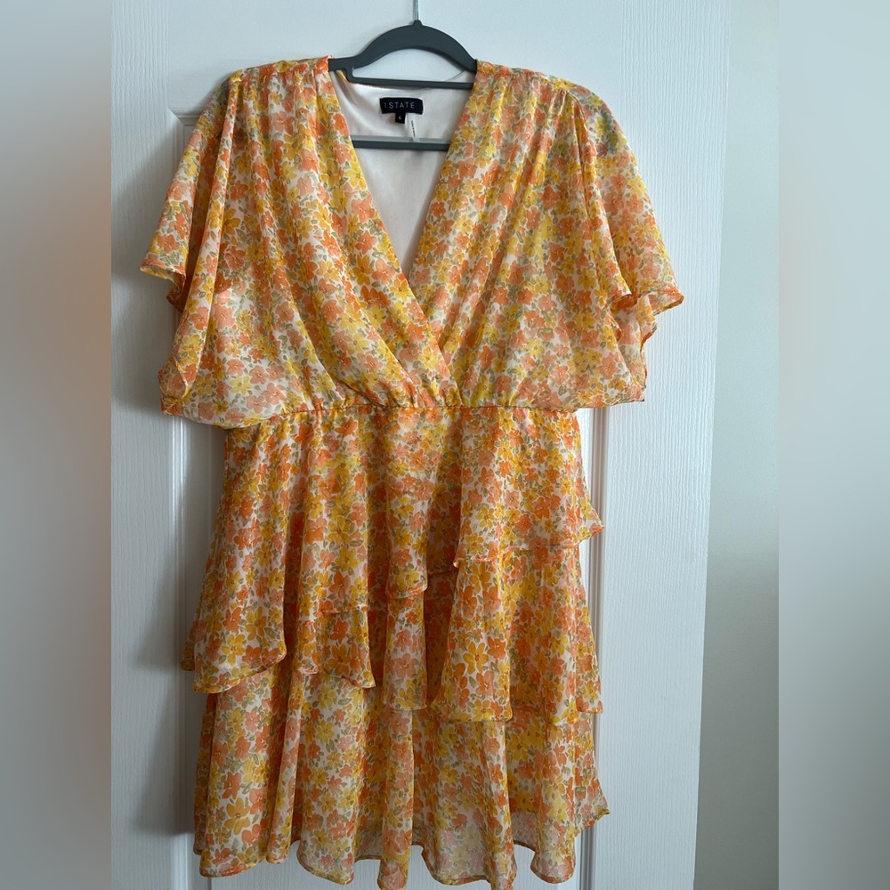 1. State Floral Dress